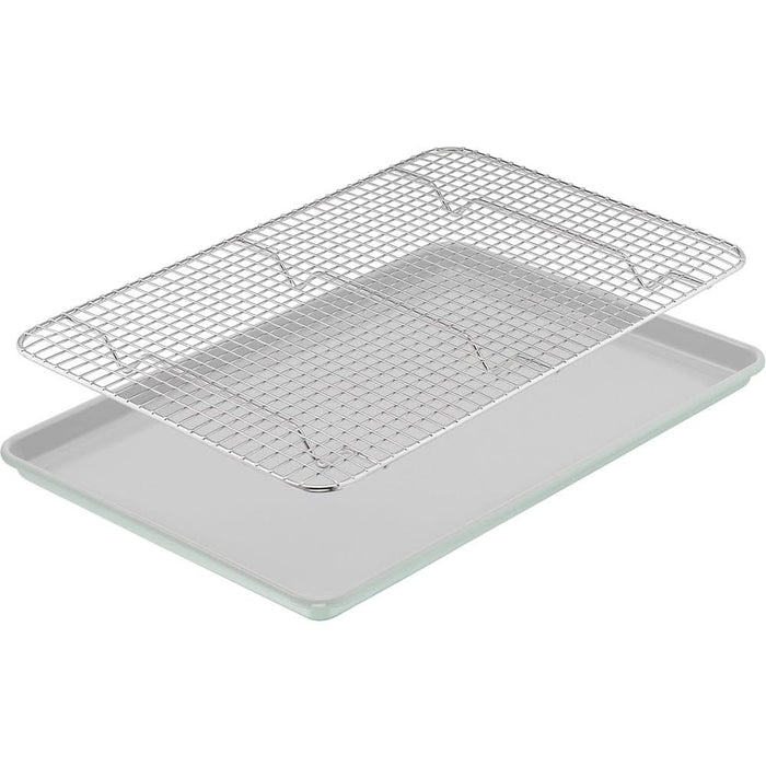 Set pentru copt TEFAL Ceramik J175S204, 39x26cm, otel, verde WALTI