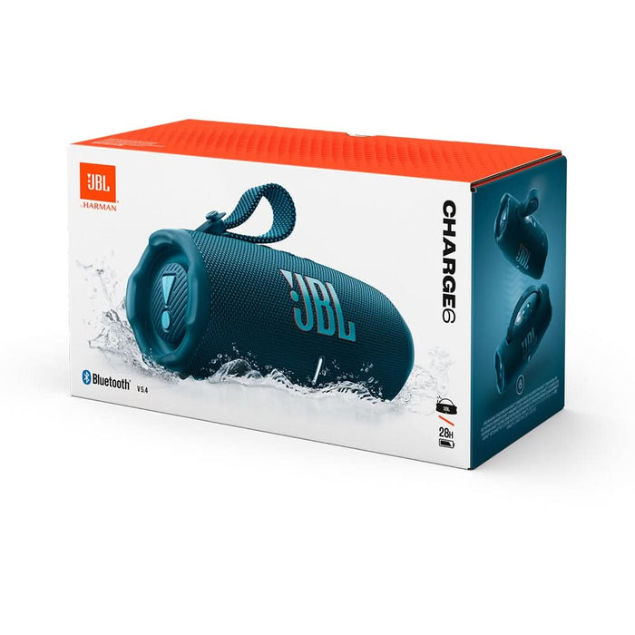Boxa portabila JBL Charge 6, Bluetooth, IP68, Powerbank, albastru - WALTI WALTI