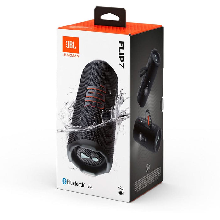 Boxa portabila JBL Flip 7, Bluetooth, IP68, negru WALTI