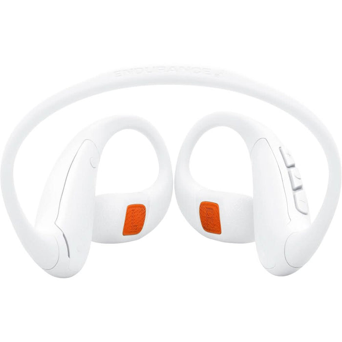 Casti JBL Endurance Pace, True wireless, Bluetooth, Open-ear, Microfon, alb WALTI