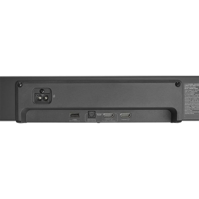 Soundbar JBL SB595, 3.1.2, 440W, Subwoofer Wireless, Dolby Atmos, negru WALTI