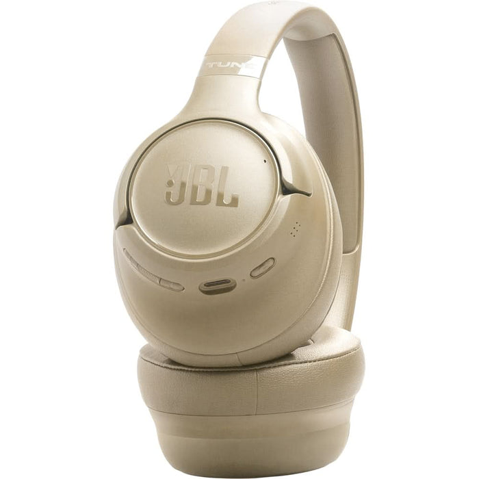 Casti JBL Tune 735BT, Bluetooth, Over-ear, Microfon, bej - WALTI WALTI