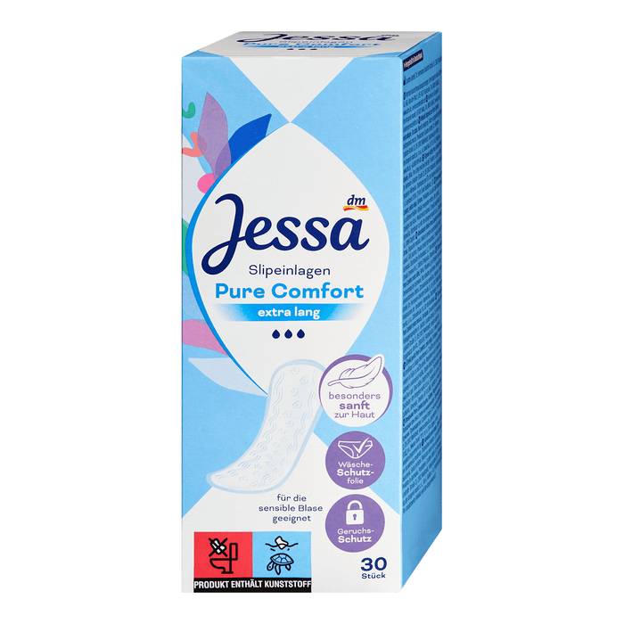 Jessa Absorbante zilnice Pure Comfort Extra Lungi, 30 buc - WALTI WALTI
