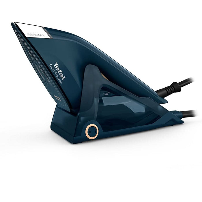 Aparat de calcat vertical cu abur TEFAL Duo Power JF4032E0, 1700W, 180g/min, 400ml, albastru inchis WALTI