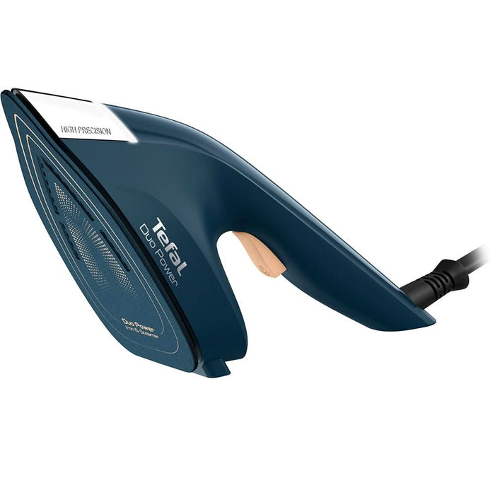 Aparat de calcat vertical cu abur TEFAL Duo Power JF4032E0, 1700W, 180g/min, 400ml, albastru inchis WALTI