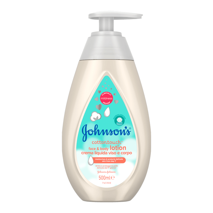 Johnson's baby Loțiune de corp&față cu bumbac, pentru bebeluși, 500 ml WALTI