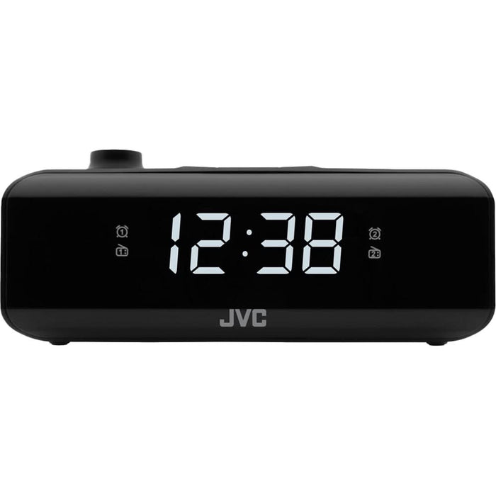 Ceas cu alarma JVC RA-E211B, negru WALTI