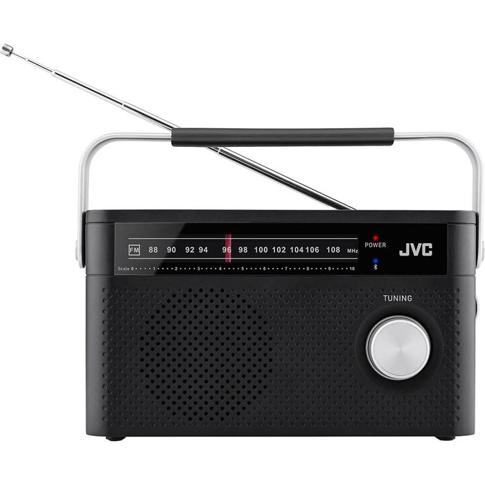 Radio portabil JVC RA-E315B, Bluetooth, analog, negru WALTI