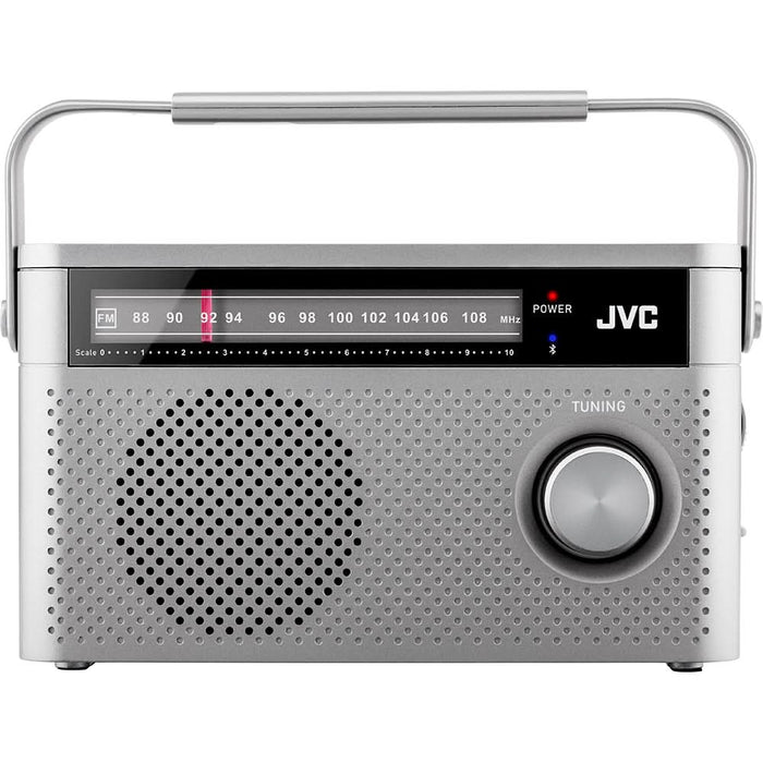 Radio portabil JVC RA-E315G, Bluetooth, analog, gri WALTI