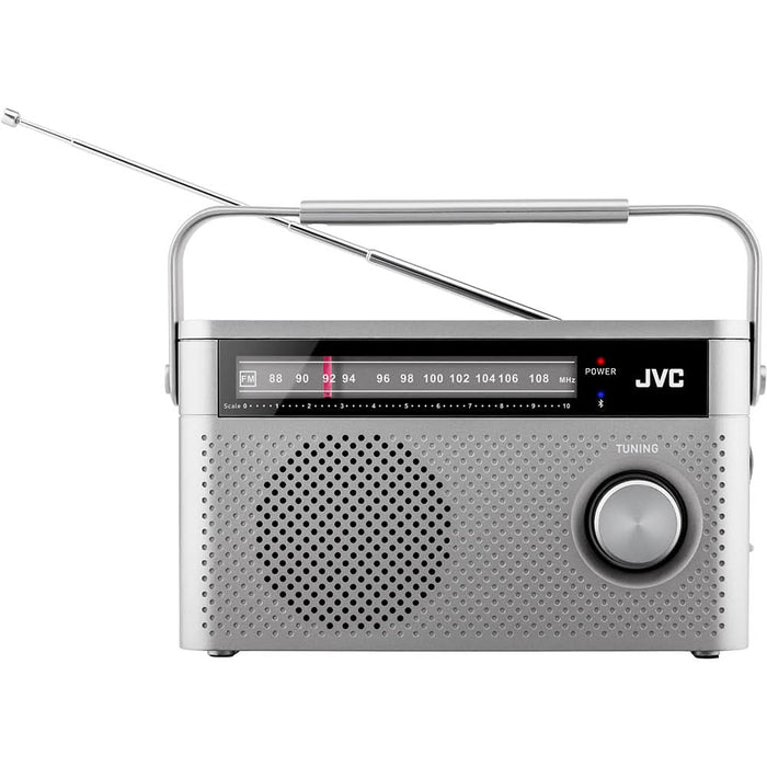 Radio portabil JVC RA-E315G, Bluetooth, analog, gri WALTI