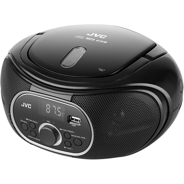Radio CD JVC RD-E221B, USB, negru WALTI