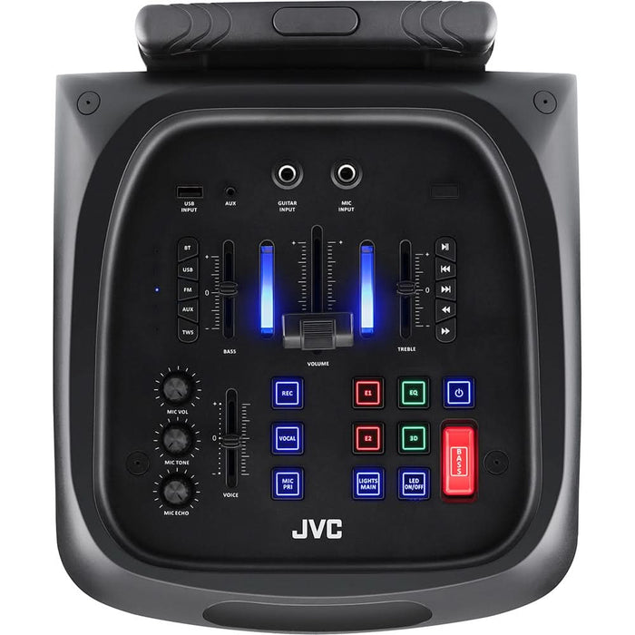Boxa portabila JVC XS-EP514B, Bluetooth, FM, negru - WALTI WALTI
