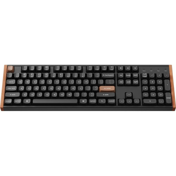 Tastatura Gaming Wireless mecanica KEYCHRON K10 HE, Bluetooth, USB, Layout US, negru WALTI