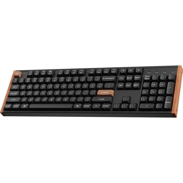 Tastatura Gaming Wireless mecanica KEYCHRON K10 HE, Bluetooth, USB, Layout US, negru WALTI