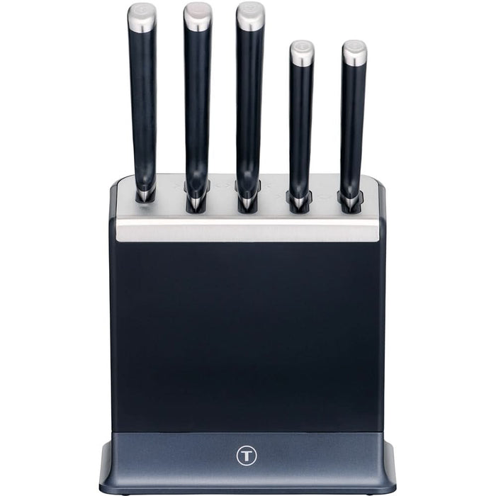 Set cutite TEFAL EverSharp Pro K297S644, 5 piese, inox, negru - WALTI WALTI