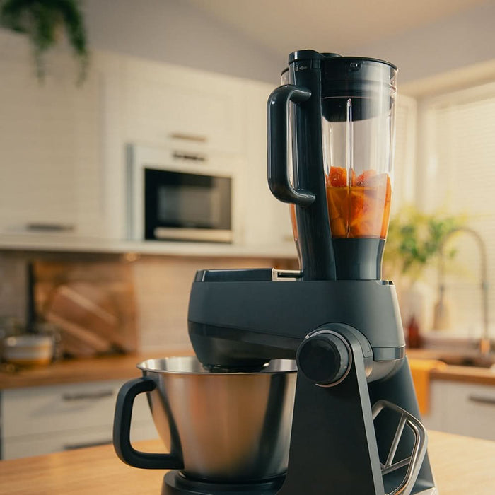 Robot de bucatarie KENWOOD KHC30.070GYH, vas 4.3l, blender 1.5l, 1000W, 7 trepte viteza, albastru WALTI