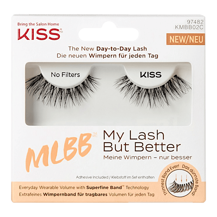 KISS Gene false My Lashes But Better 02, 1 Set WALTI
