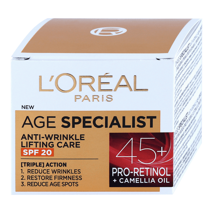 L'ORÉAL PARiS AGE PERFECT Age Specialist cremă de zi 45+, 50 ml WALTI