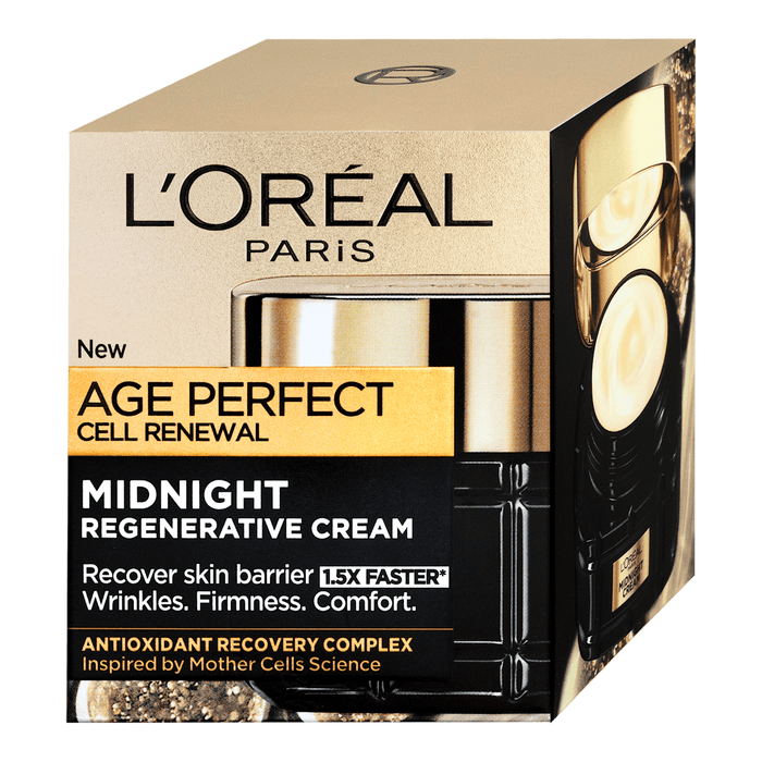 L'ORÉAL PARiS AGE PERFECT Cremă de noapte pentru hidratare, 50 ml WALTI