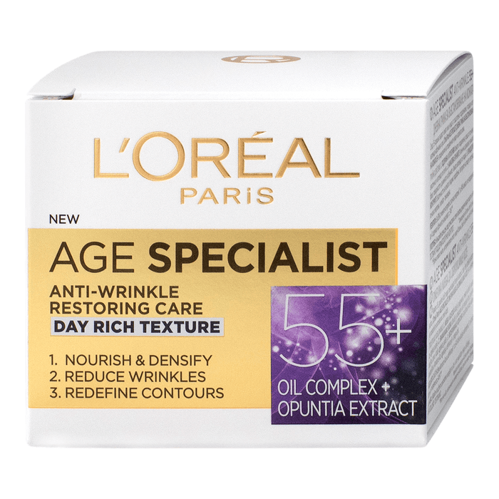 L'ORÉAL PARiS Age Specialist cremă de zi 55+, 50 ml WALTI