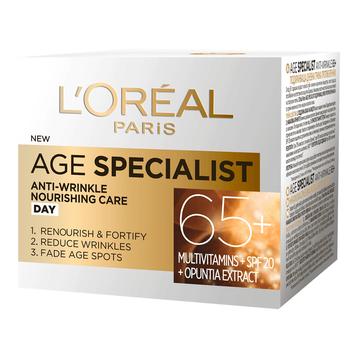 L'ORÉAL PARiS Age specialist cremă de zi 65+, 50 ml WALTI