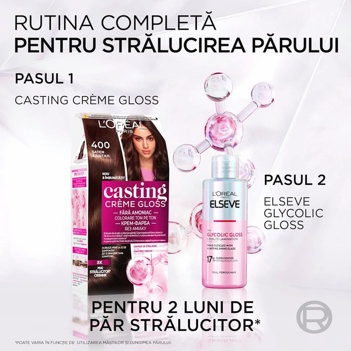 L'ORÉAL PARiS casting CRÈME GLOSS Vopsea păr 1021 blond deschis, 1 buc WALTI