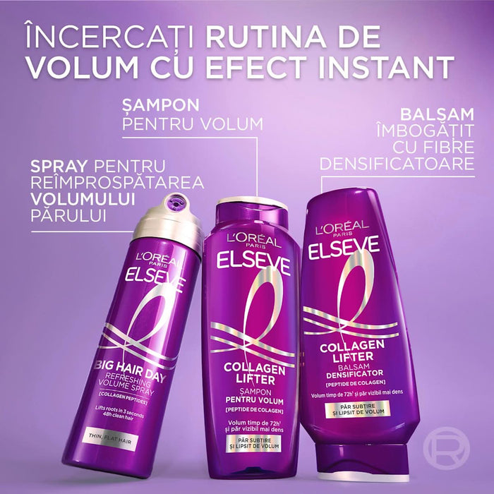 L'ORÉAL PARiS ELSEVE Balsam păr densificator Collagen Lifter, 200 ml WALTI