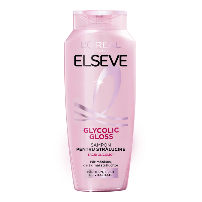 L'ORÉAL PARiS ELSEVE Glycolic Gloss șampon pentru strălucire, 250 ml WALTI