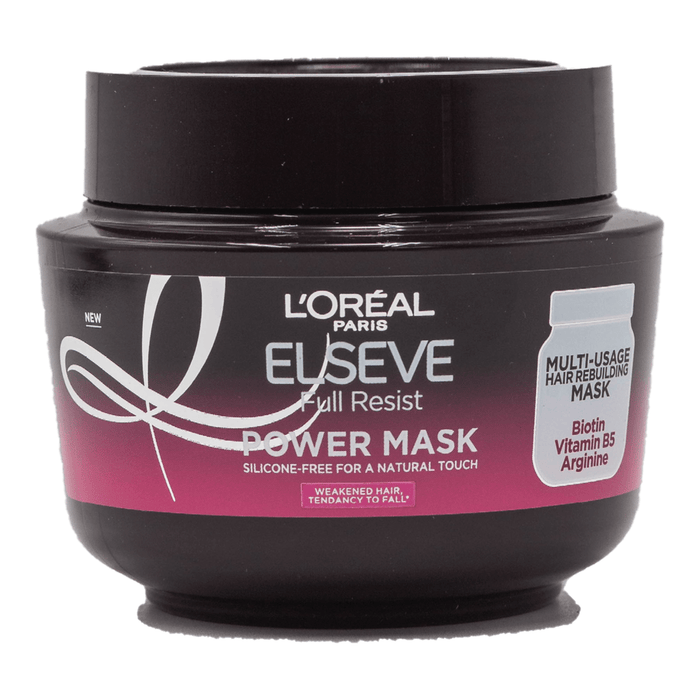 L'ORÉAL PARiS ELSEVE Mască de păr argintie resist, 300 ml WALTI