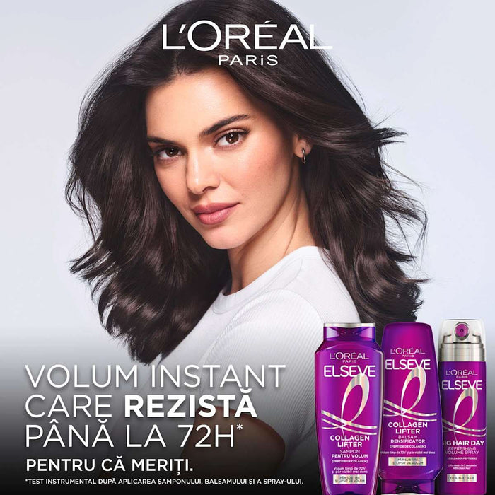 L'ORÉAL PARiS ELSEVE Șampon pentru păr subțire Collagen Lifter, 400 ml WALTI