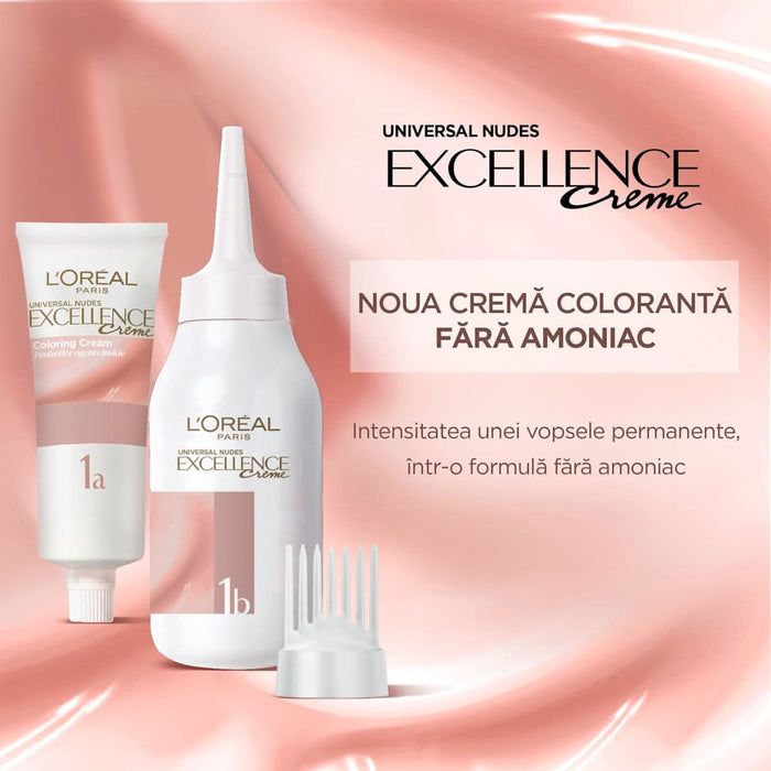L'ORÉAL PARiS EXCELLENCE Creme Vopsea de păr permanentă 4U universal brown, 1 buc WALTI