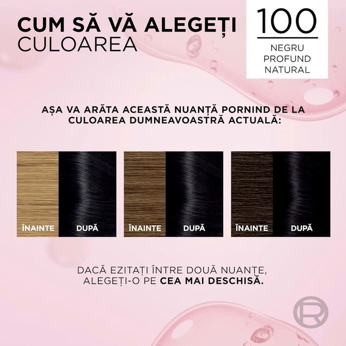 L'ORÉAL PARiS EXCELLENCE Creme Vopsea de păr permanentă cu amoniac 1, 1 buc WALTI