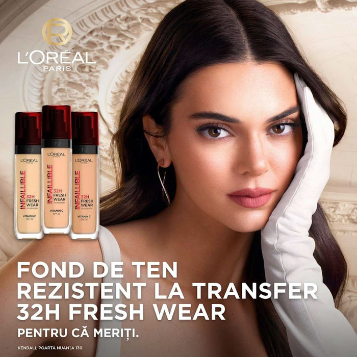 L'ORÉAL PARiS Infaillible 32H Fresh Wear fond de ten 100, 30 ml WALTI