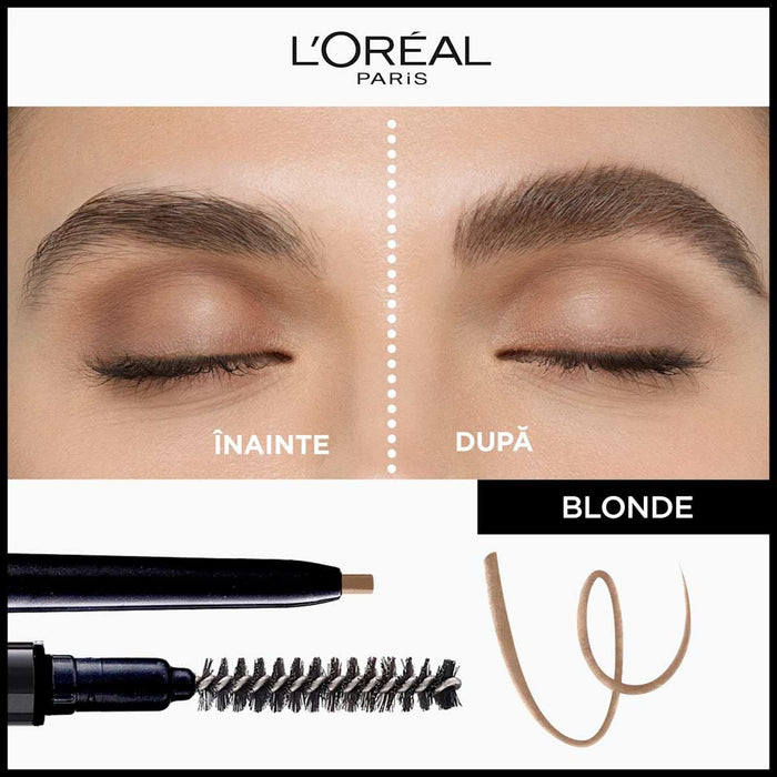 L'ORÉAL PARiS Infaillible Brows creion pentru sprâncene cu varf ultra-precis 103 Blonde, 1 buc WALTI