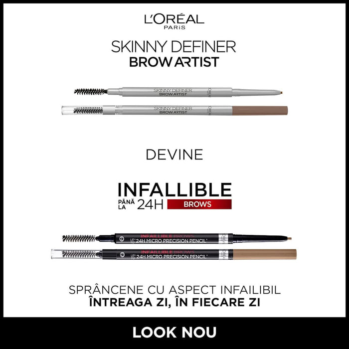 L'ORÉAL PARiS Infaillible Brows creion pentru sprâncene cu varf ultra-precis 103 Blonde, 1 buc WALTI