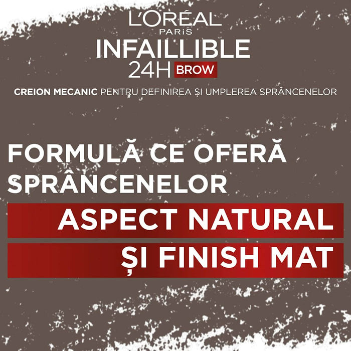 L'ORÉAL PARiS Infaillible Brows creion pentru sprâncene n.7.0 Blonde, 1 buc WALTI
