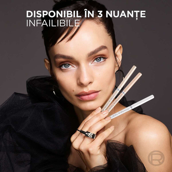 L'ORÉAL PARiS Infaillible Grip Gel Automatic creion de ochi Naked, 1 buc WALTI