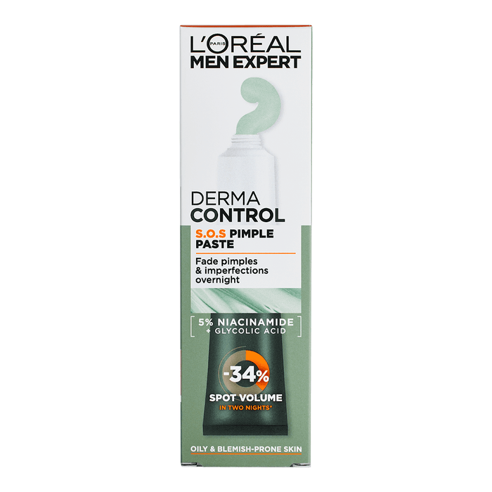 L'ORÉAL PARiS MEN EXPERT Cremă pastă pentru imperfecțiuni Derma Control, 45 ml WALTI
