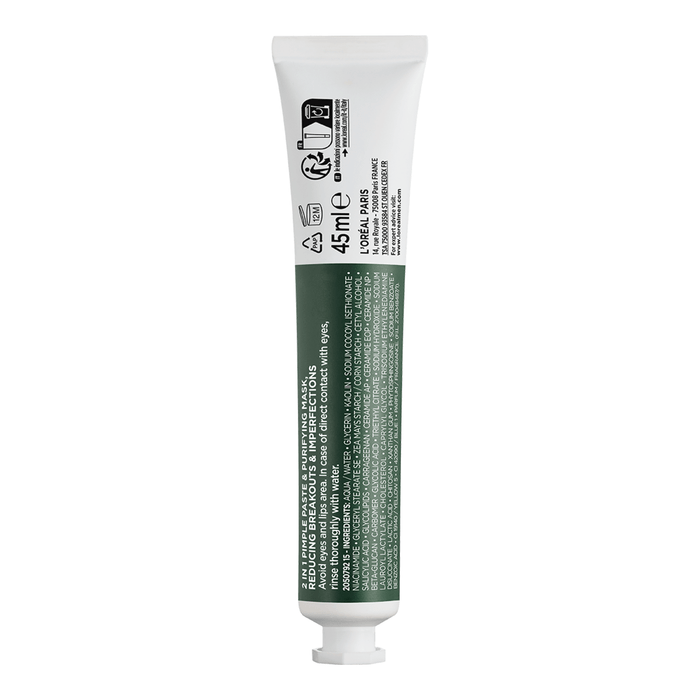 L'ORÉAL PARiS MEN EXPERT Cremă pastă pentru imperfecțiuni Derma Control, 45 ml WALTI