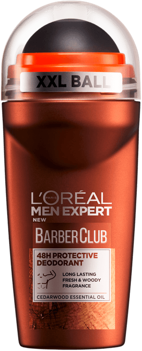 L'ORÉAL PARiS MEN EXPERT Deodorant roll-on BARBERCLUB, 50 ml WALTI