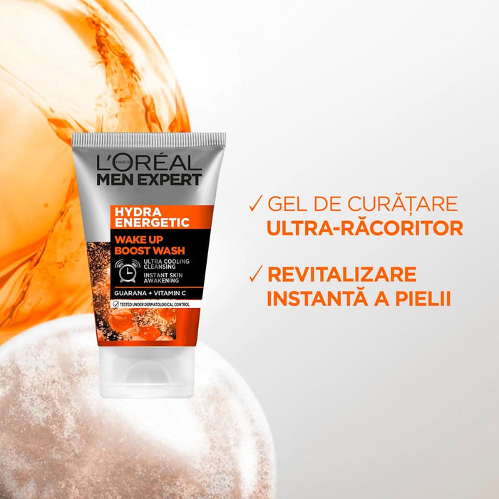 L'ORÉAL PARiS MEN EXPERT Gel de curățare cu efect răcoritor pentru bărbați, 100 ml WALTI