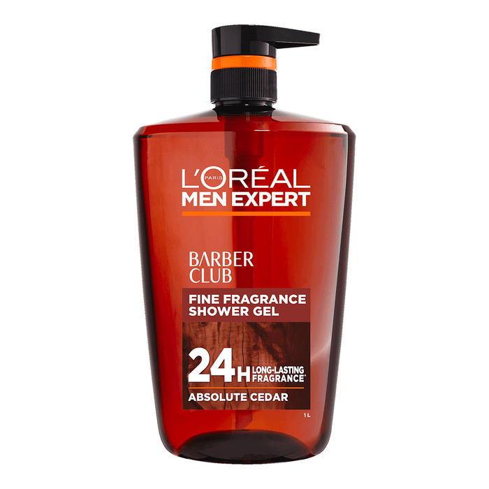 L'ORÉAL PARiS MEN EXPERT Gel de duș pentru corp, păr și barbă, 1 l WALTI