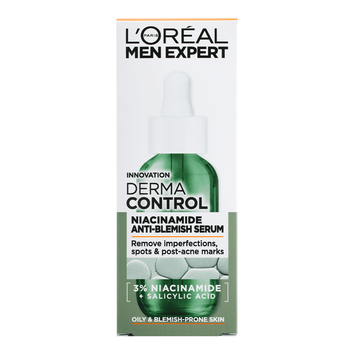 L'ORÉAL PARiS MEN EXPERT Serum anti-imperfecțiuni Derma Control, 30 ml WALTI