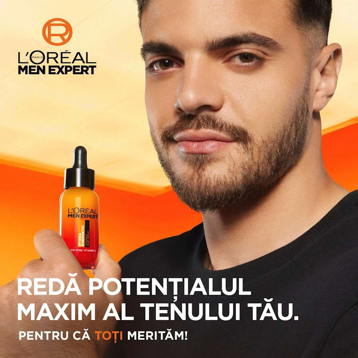 L'ORÉAL PARiS MEN EXPERT Serum cu efect de luminozitate pentru bărbați, 30 ml WALTI
