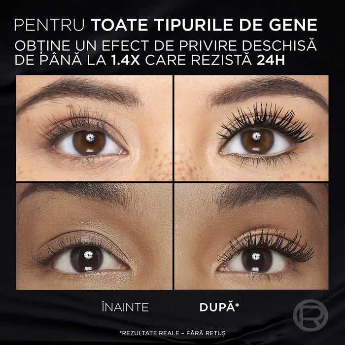 L'ORÉAL PARiS Panorama Million Lashes Mascara All Night Black, 9,9 ml WALTI