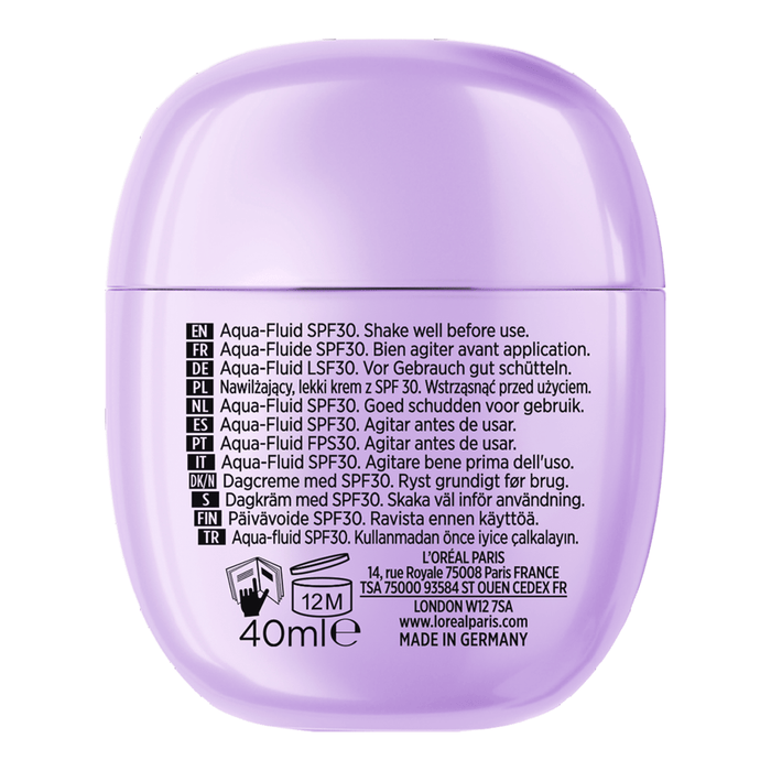 L'ORÉAL PARiS REVITALIFT Fluid redensificator hidratant cu factor de protecție solară SPF 30, 40 ml WALTI