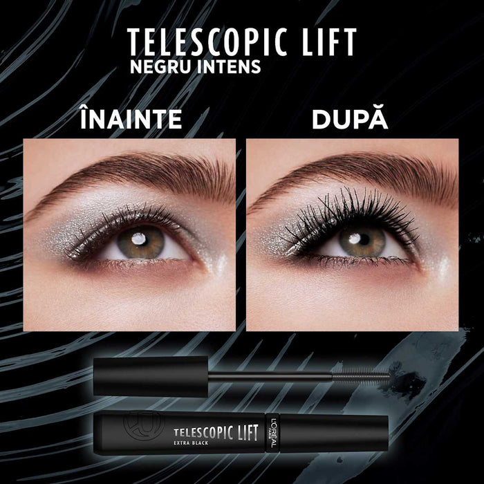 L'ORÉAL PARiS Telescopic Lift Mascara extra black, 6,4 ml WALTI