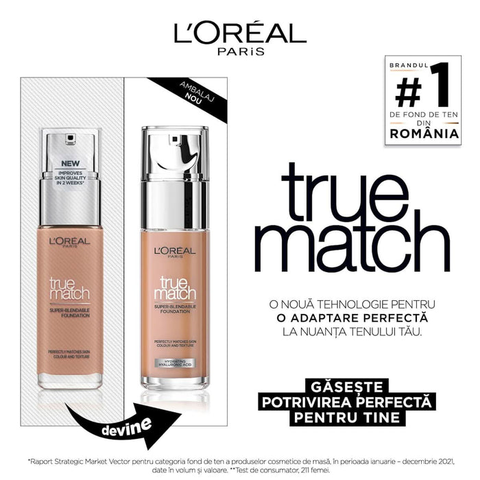 L'ORÉAL PARiS True Match fond de ten 2.R/2.C, 30 ml WALTI