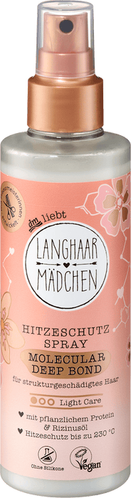 LANGHAARMÄDCHEN Spray cu protecție termică Molecular Deep Bond, 200 ml WALTI