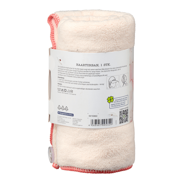 LANGHAARMÄDCHEN Turban pentru păr, 1 buc WALTI